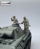 Ardennes Miniature 35020 WW2 PANZER COMMANDER AND GERMAN SOLDIER 1/35
